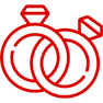 Traumpaar Ringe Icon